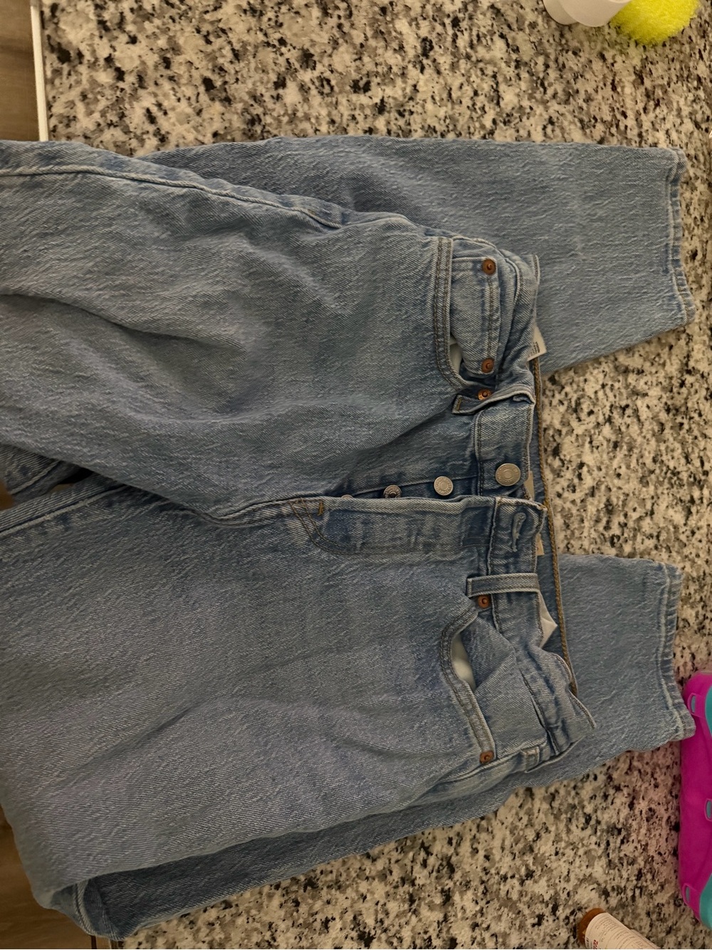 Levi's Light Blue Straight-Leg Women's Jeans